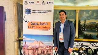 Adnan Haidar bei der 37. IEEE International Conference on Microelectronics (ICM 2025)