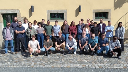 Gruppenbild der Teilnehmer:innen der dritten "Touch Sensing and Processing Summer School" 2026