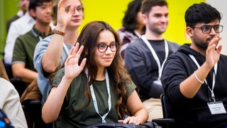 Student:innen bei einer SECAI-Veranstaltung