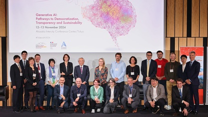 Teilnehmende der Konferenz Generative AI: Pathways to Democratization, Transparency and Sustainibility in Tokio