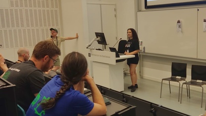 Deniz Kucukahmetler auf der Cognitive Computational Neuroscience Konferenz 2025 an der Universität Amsterdam