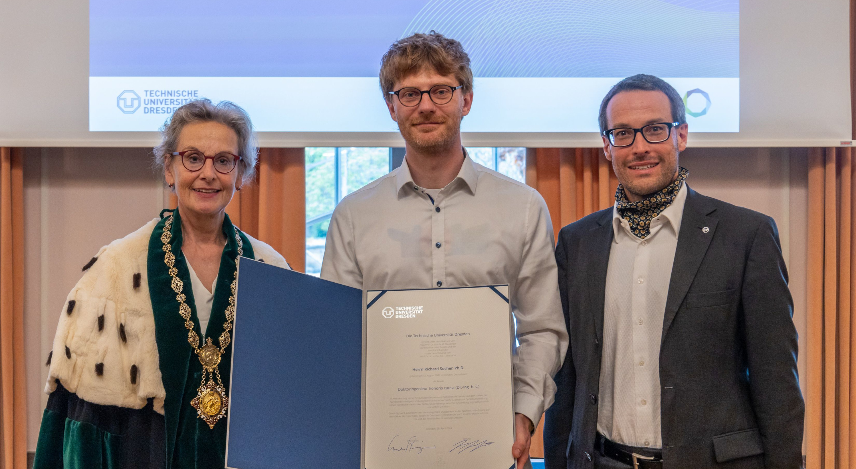 The Faculty of Computer Science at TU Dresden Honours Richard Socher's Pioneering Achievements - SECAI
