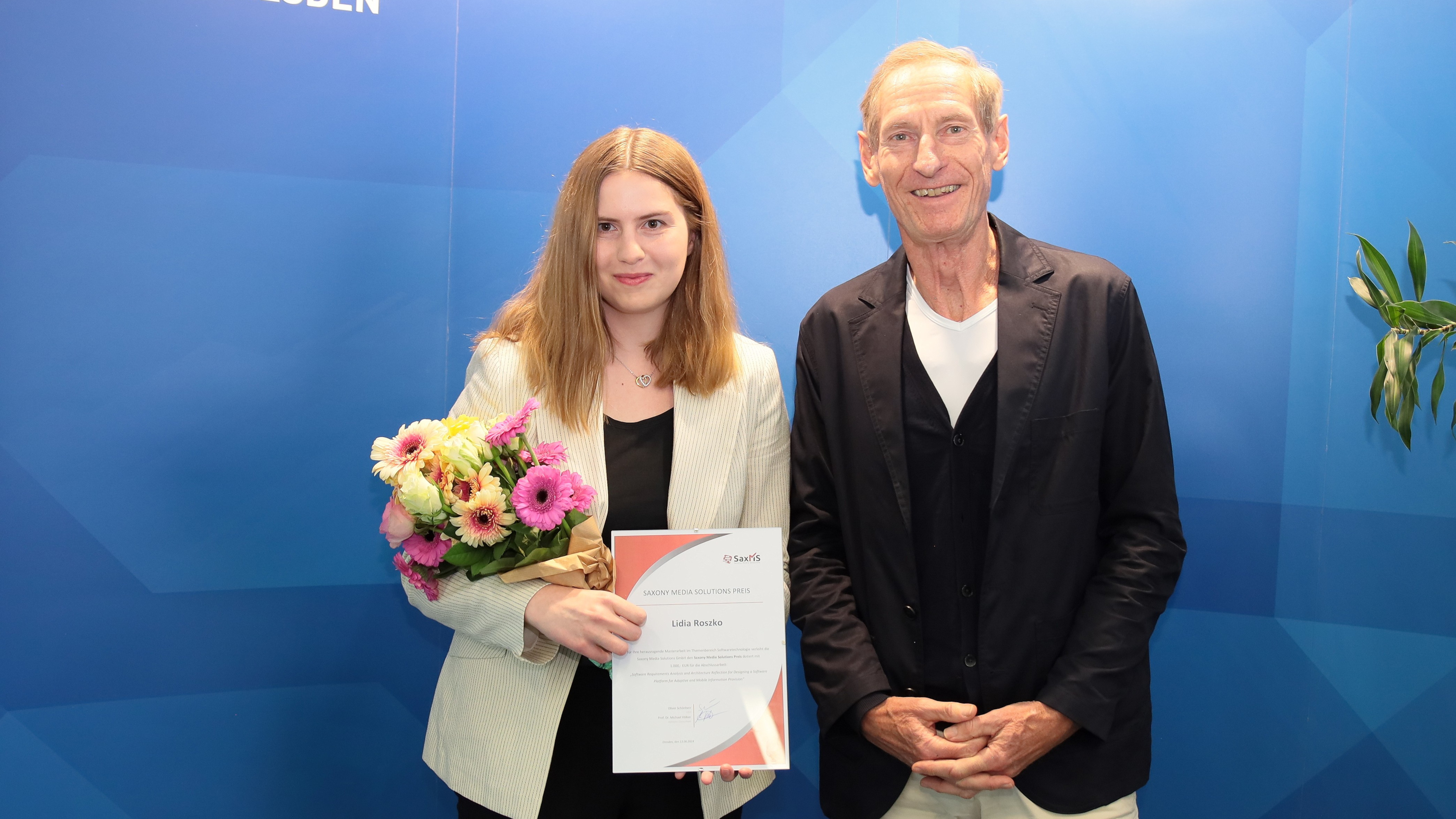 Lidia Roszko Receives the Saxony Media Solutions Prize 2024 - SECAI