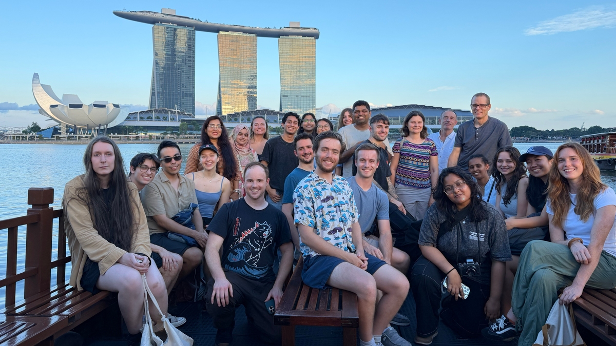Group photo of the participants at the CompBio Asia 2026 workshop